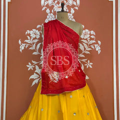 CHINON GOTA PATTI LEHENGA