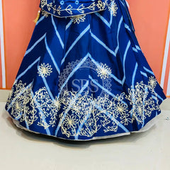 CHINON GOTA WORK LEHERIYA LEHENGA
