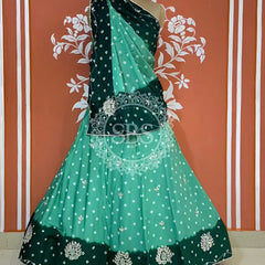 CHINON HANDWORK BHANDEJ LEHENGA