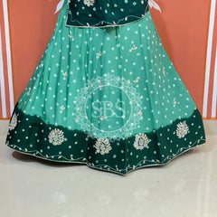CHINON HANDWORK BHANDEJ LEHENGA