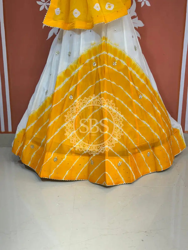 CHINON HANDWORK BHANDEJ LEHENGA