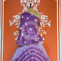 CHINON HANDWORK BHANDEJ LEHENGA