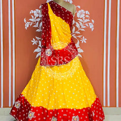 CHINON HANDWORK BHANDEJ LEHENGA