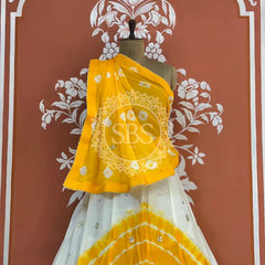 CHINON HANDWORK BHANDEJ LEHENGA
