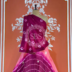 CHINON HANDWORK BHANDEJ LEHENGA