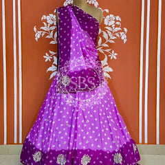 CHINON HANDWORK BHANDEJ LEHENGA