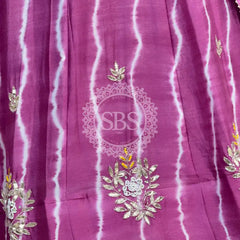 CHINON HANDWORK LEHERIYA LEHENGA