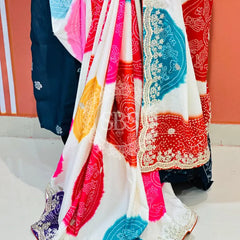 CHINON MANDALA BIG BOOTA SAREE