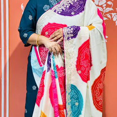 CHINON MANDALA BIG BOOTA SAREE