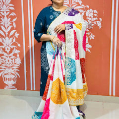 CHINON MANDALA BIG BOOTA SAREE