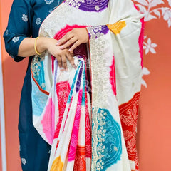 CHINON MANDALA BIG BOOTA SAREE