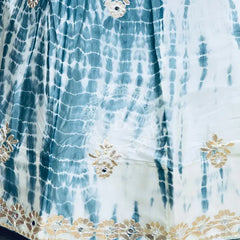 CHINON SHIBORI HANDWORK GOTA PATTI LEHENGA