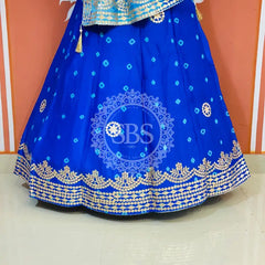 CHINON SHIBORI HANDWORK GOTA PATTI LEHENGA