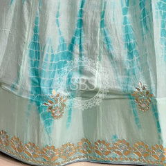 CHINON SHIBORI HANDWORK GOTA PATTI LEHENGA
