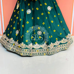 CHINON SHIBORI HANDWORK GOTA PATTI LEHENGA