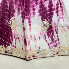 CHINON SHIBORI HANDWORK GOTA PATTI LEHENGA