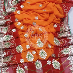 CHUNARI PEELIYA SAREE