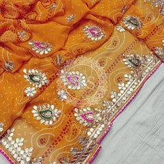 CHUNARI PEELIYA SAREE