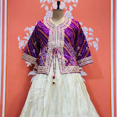 COSMOS TISSUE SILK INDO WESTERN