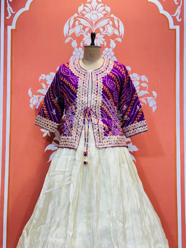 COSMOS TISSUE SILK INDO WESTERN