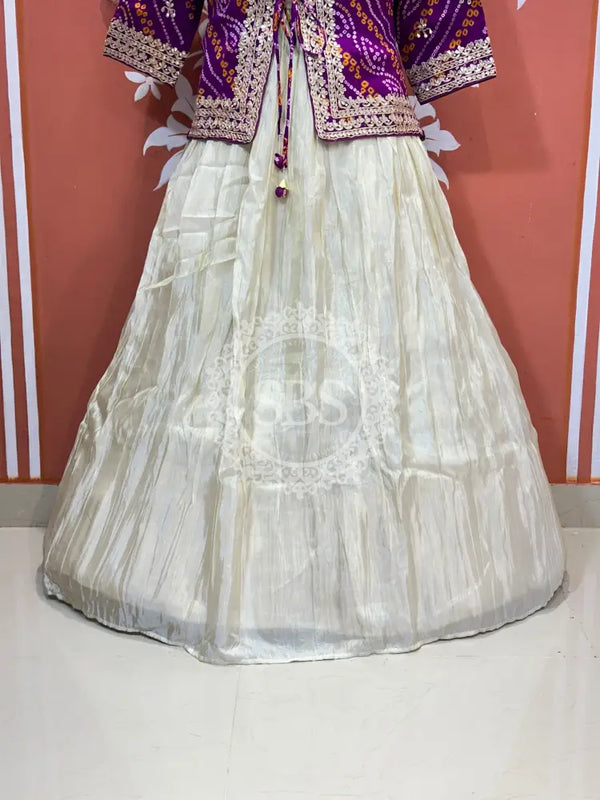 COSMOS TISSUE SILK INDO WESTERN