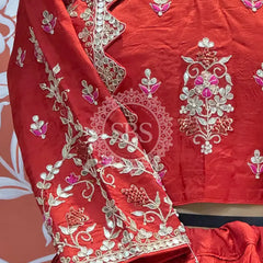 COSMOS TISSUE SILK INDO WESTERN