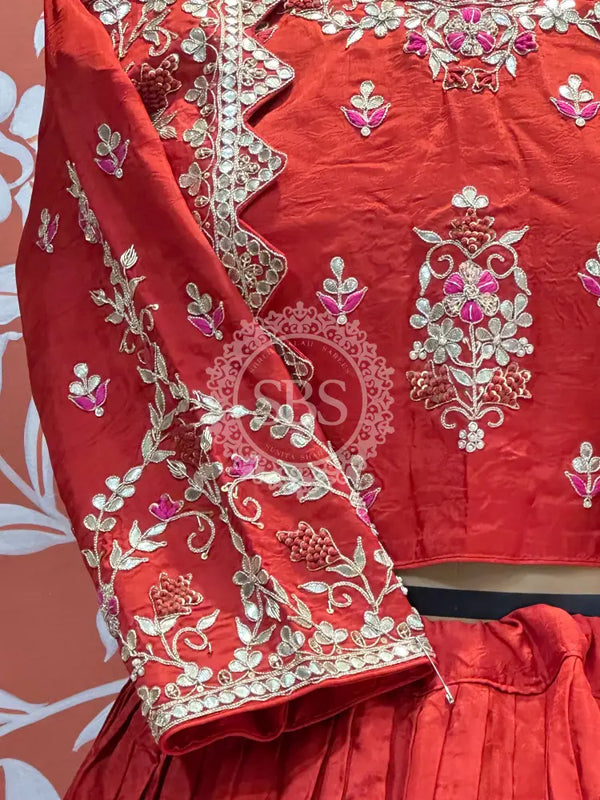 COSMOS TISSUE SILK INDO WESTERN