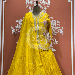 COSMOS TISSUE SILK INDO WESTERN