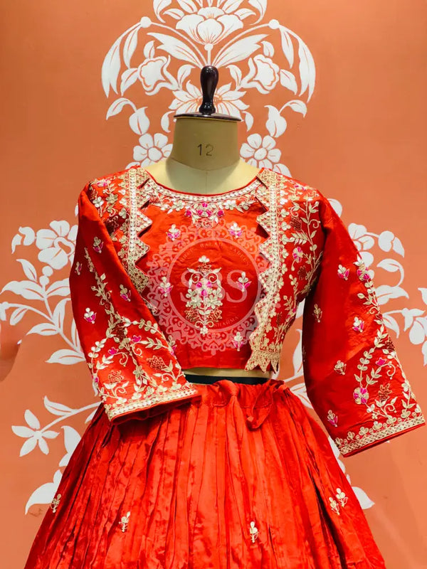 COSMOS TISSUE SILK INDO WESTERN