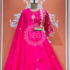 COSMOS TISSUE SILK INDO WESTERN