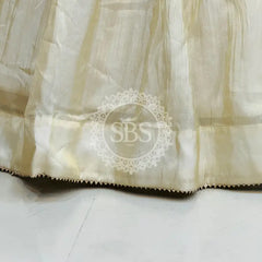 COSMOS TISSUE SILK SKIRT White / Free Size