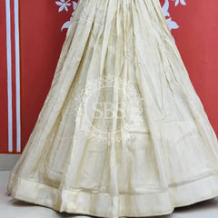 COSMOS TISSUE SILK SKIRT White / Free Size