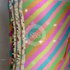 COTTON CANDY 7 metre Lehenga Multi / Free Size