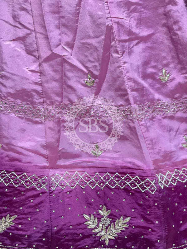 D-UPADA SILK HANDWORK LEHENGA