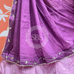 D-UPADA SILK HANDWORK LEHENGA