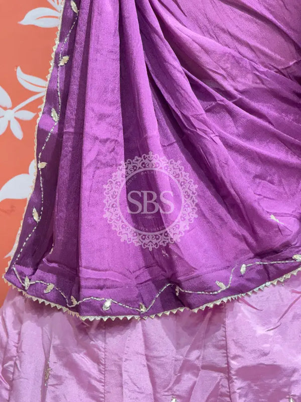 D-UPADA SILK HANDWORK LEHENGA