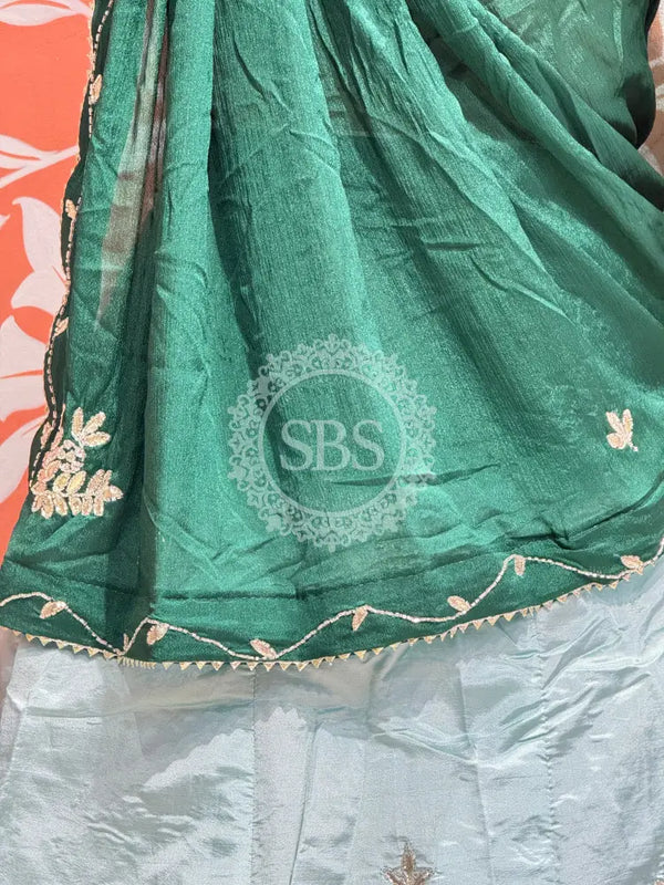 D-UPADA SILK HANDWORK LEHENGA