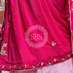 D-UPADA SILK HANDWORK LEHENGA