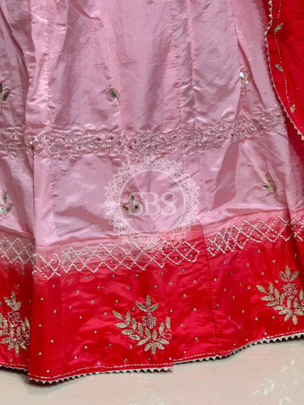 D-UPADA SILK HANDWORK LEHENGA