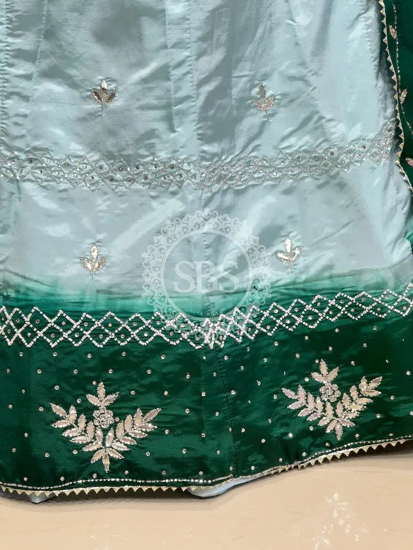 D-UPADA SILK HANDWORK LEHENGA