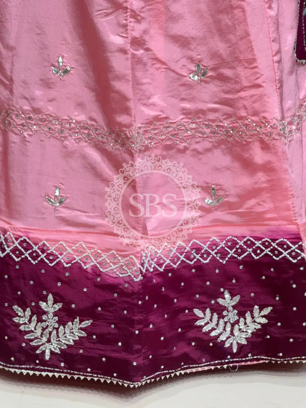D-UPADA SILK HANDWORK LEHENGA