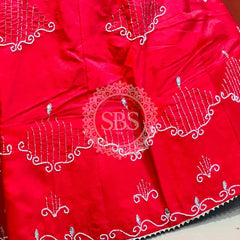 D-UPADA SILK WITH CHINON DUPATTA HANDWORK LEHENGA