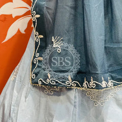 D-UPADA SILK WITH CHINON DUPATTA HANDWORK LEHENGA