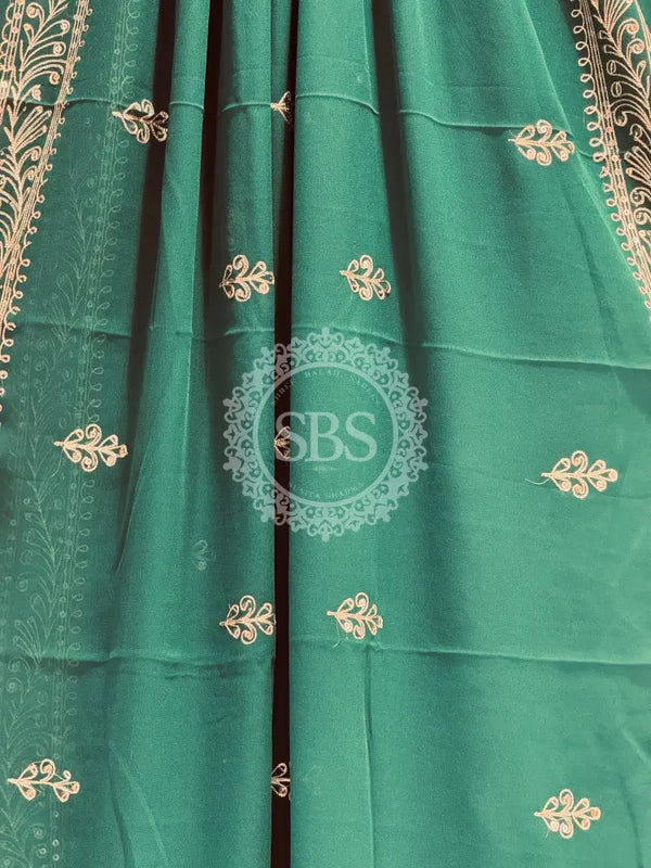 DARBARI GEORGETTE LEHERIYA SAREE