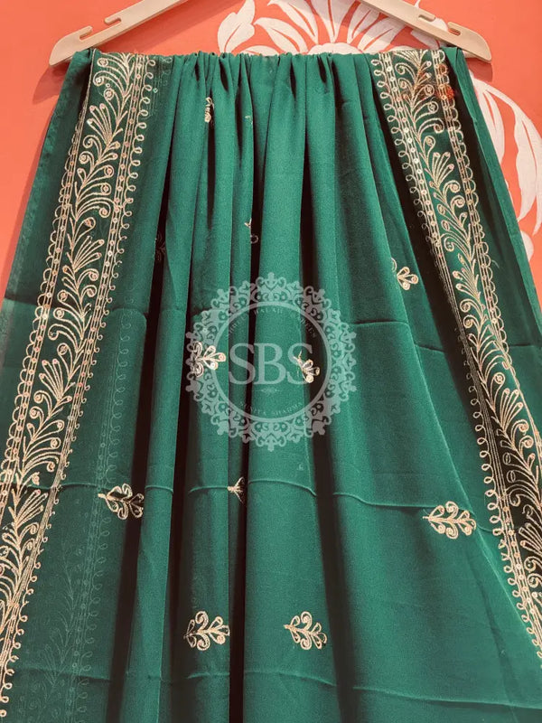 DARBARI GEORGETTE LEHERIYA SAREE