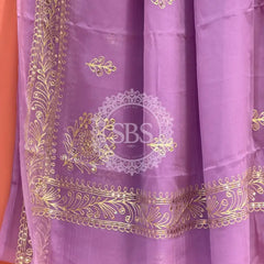 DARBARI GEORGETTE LEHERIYA SAREE