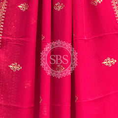 DARBARI GEORGETTE LEHERIYA SAREE