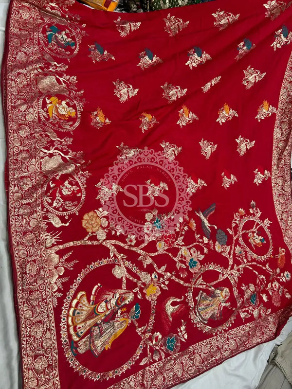 DOLA SILK MINA ZARI SAREES