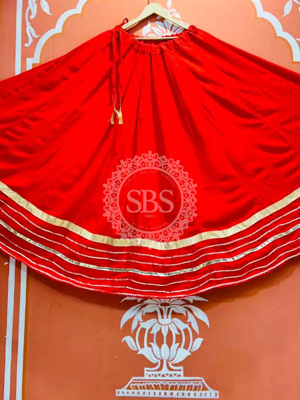 GARBA DANDIYA SKIRTS FOR NAVRATRI WITH UNSTITCHED BLOUSE