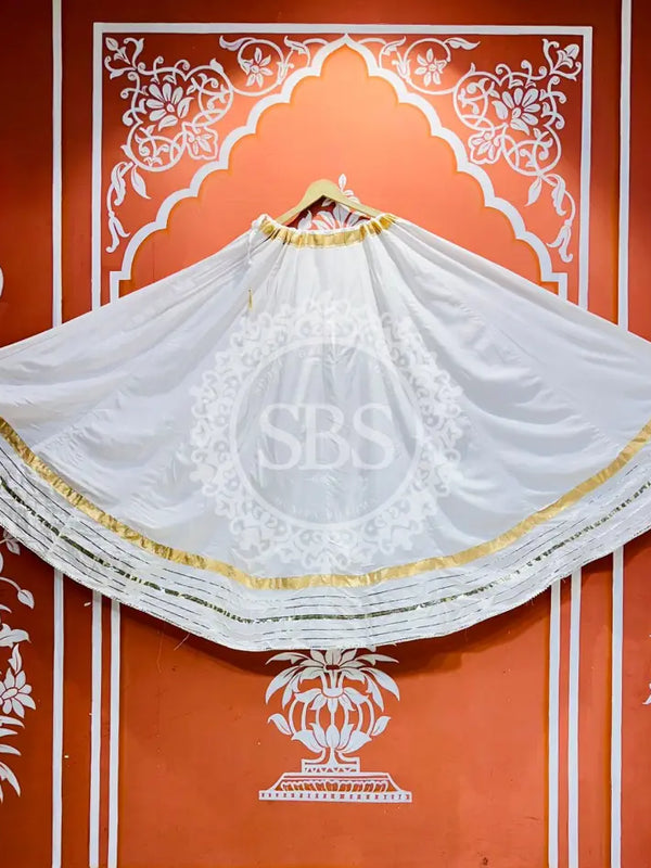 GARBA DANDIYA SKIRTS FOR NAVRATRI WITH UNSTITCHED BLOUSE